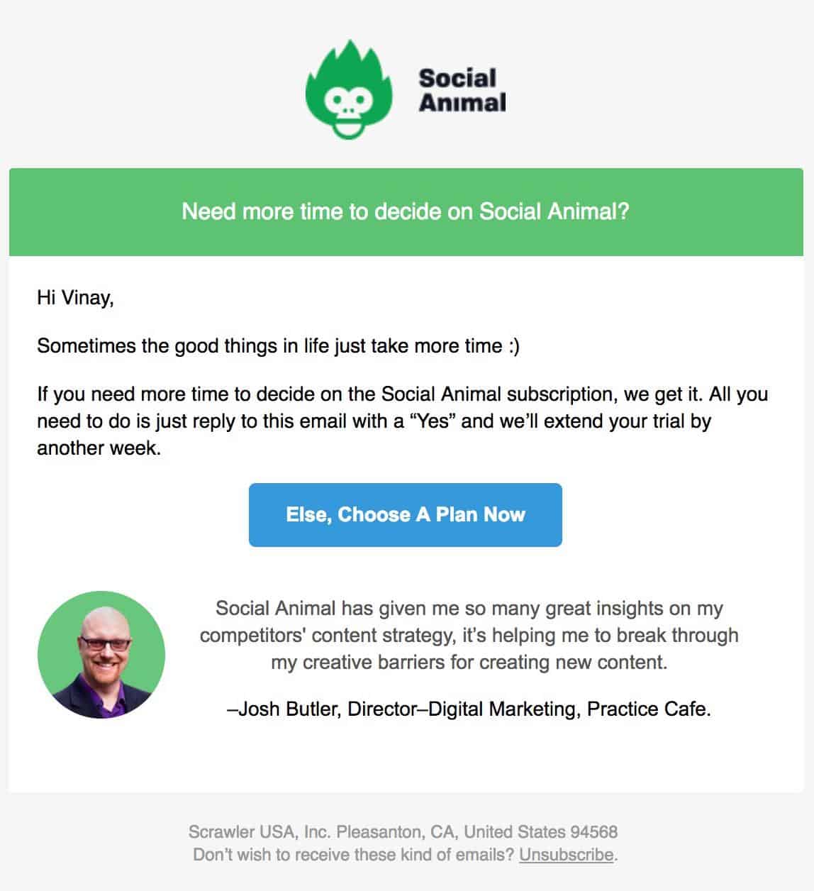 email marketing automation workflows example