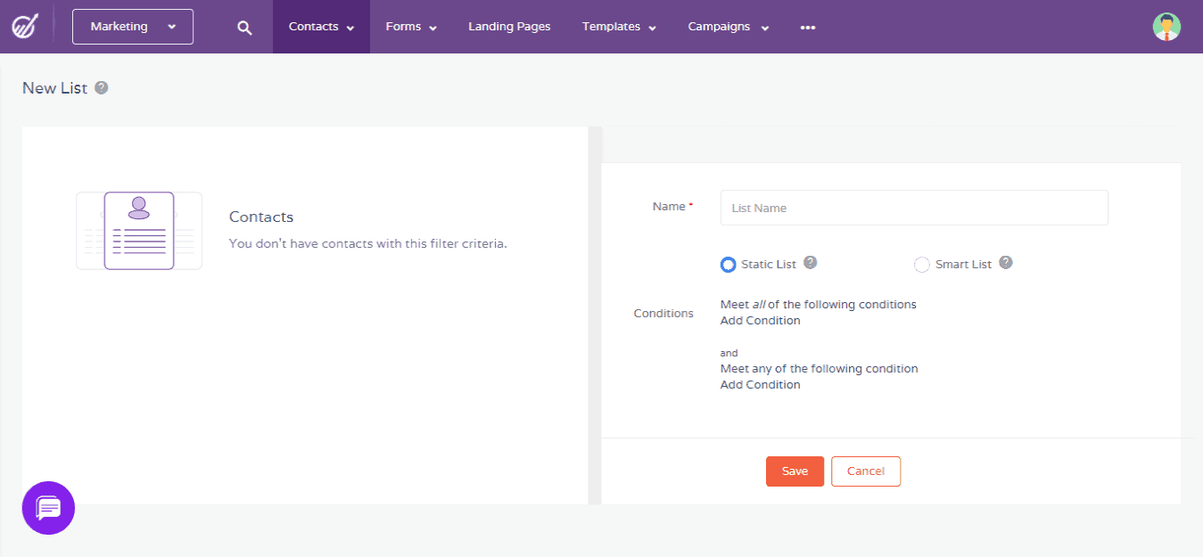 contact list management