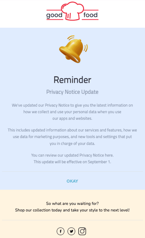 Photography email templates
