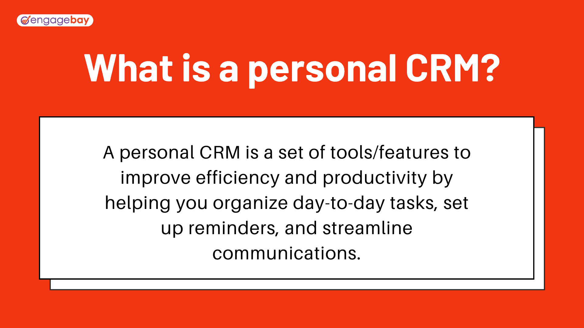 personal CRM definition