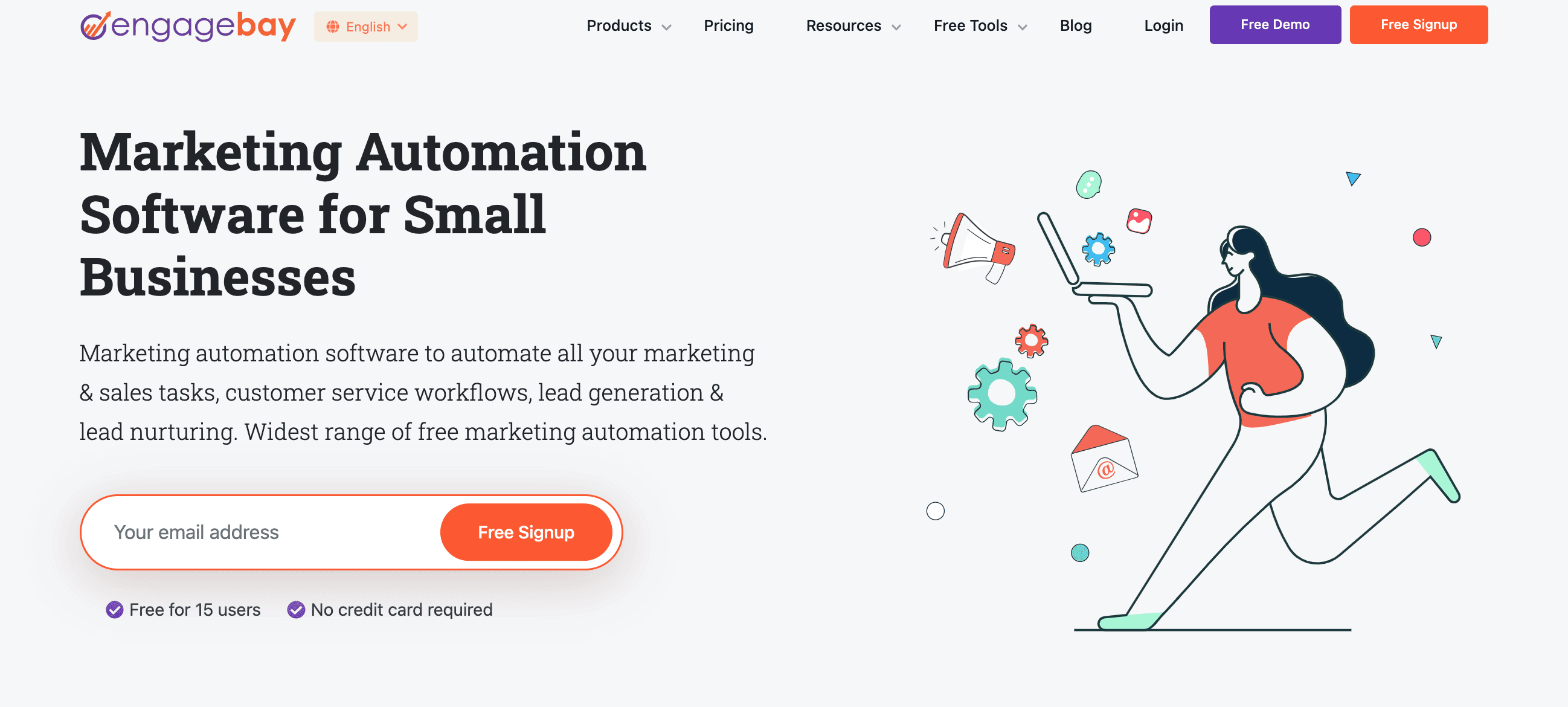 Engagebay - SaaS marketing automation platform for small businesses