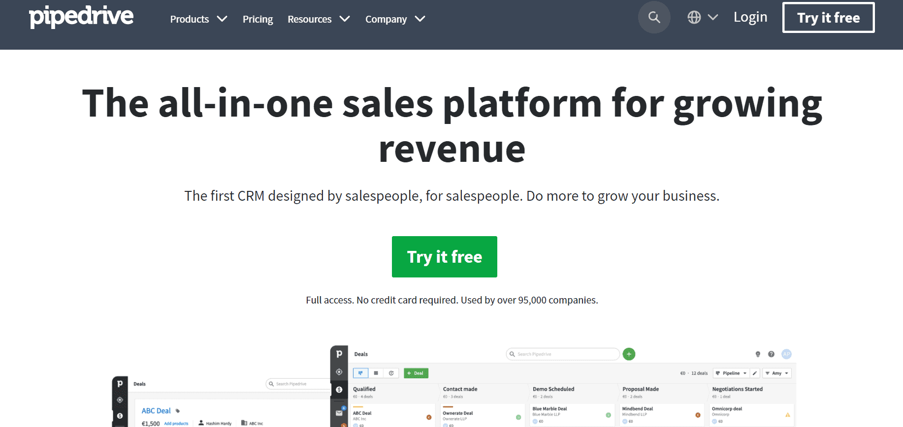 Pipedrive marketing workflow software